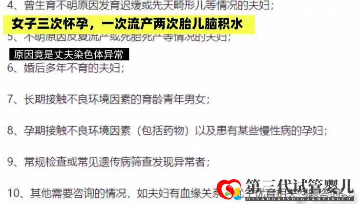 女子三次怀孕一次流产两次胎儿脑积水原因竟是丈夫染色体异常(图3) 女子三次怀孕一次流产两次胎儿脑积水原因竟是丈夫染色体异常(图3)